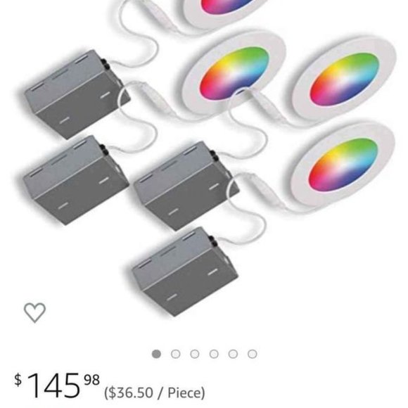 COPY - BAZZ 4" Smart Wi-Fi Color + White LED Recessed Light Fixture - Picture 4 of 7